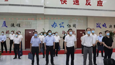 市人大常委會(huì)黨組書記、主任韓金峰到公司調(diào)研